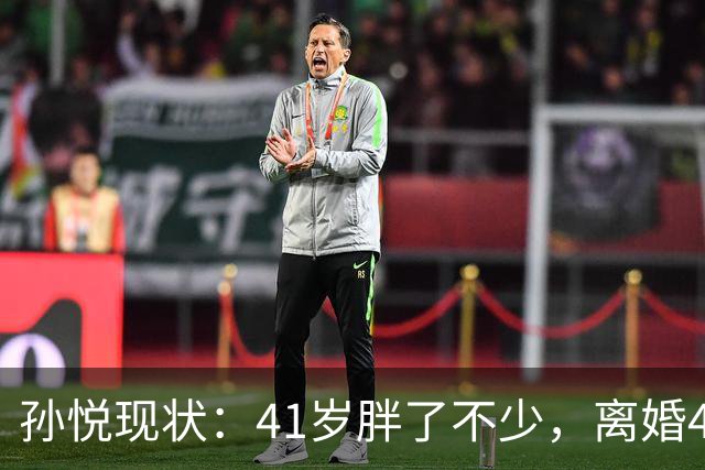 孙悦现状：41岁胖了不少，离婚4年还是单身，一双儿女越长越像他